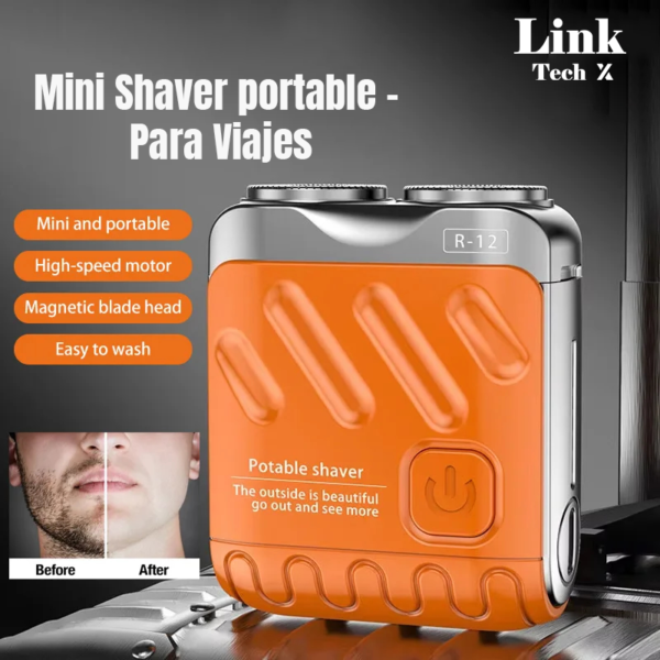 Mini Afeitadora Eléctrica Portátil Mini-shave Recargable